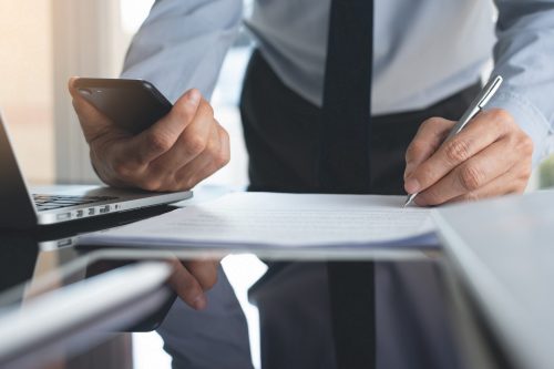 Signing,Contract,,Deal,Concept.,Business,Man,,Executive,Manager,Working,In